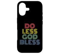 Do Less God Bless rétro Vintage des années 70 Coque pour iPhone 17
