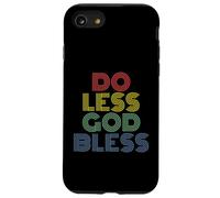 Do Less God Bless rétro Vintage des années 70 Coque pour iPhone SE (2020) / 7/8