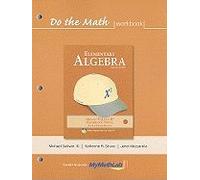 Do Math Workbook to Accompany Elementary Algebra, 2ND EDITION