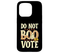 Do Not Boo Vote - Humour Effrayant Citrouille pour Les élections de mi-Parcours Coque pour iPhone 15 Pro