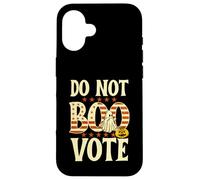 Do Not Boo Vote - Humour Effrayant Citrouille pour Les élections de mi-Parcours Coque pour iPhone 16