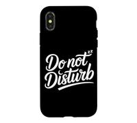 Do Not Disturb Anti Social introvertis Ne Pas Déranger Coque pour iPhone X/XS