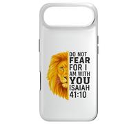 Do Not Fear for I Am with You Isaiah 41:10 Lion Graphic Coque pour iPhone Air