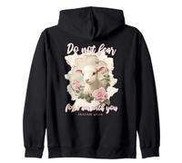 Do Not Fear for Isaiah 41:10 Verset biblique Agneau Sweat à Capuche