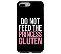 Do Not Feed The Princess Gluten Funny Diet Humour Coque pour iPhone 7 Plus/8 Plus