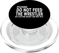 Do Not Feed The Wrestler - Cadeaux de lutteur - Coach de Lutte PopSockets PopGrip pour MagSafe