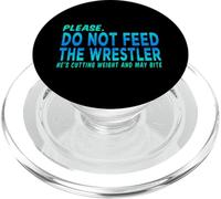 Do Not Feed The Wrestler - Cadeaux de lutteur - Coach de Lutte PopSockets PopGrip pour MagSafe