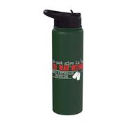 Do Not Give In To The War Within End Veteran Suicide Support Stainless Steel Insulated Water Bottle