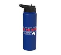 Do Not Give In To The War Within End Veteran Suicide Support Stainless Steel Insulated Water Bottle