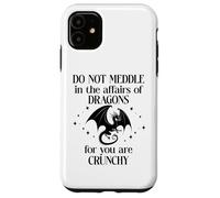 Do Not Meddle in The Affairs of Dragons Book Dragon Fantasy Coque pour iPhone 11
