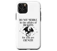 Do Not Meddle in The Affairs of Dragons Book Dragon Fantasy Coque pour iPhone 11 Pro
