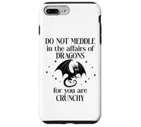 Do Not Meddle in The Affairs of Dragons Book Dragon Fantasy Coque pour iPhone 7 Plus/8 Plus