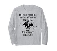 Do Not Meddle in The Affairs of Dragons Book Dragon Fantasy Manche Longue