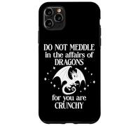 Do Not Meddle in The Affairs of Dragons Sign,Book Dragon Coque pour iPhone 11 Pro Max