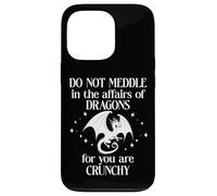 Do Not Meddle in The Affairs of Dragons Sign,Book Dragon Coque pour iPhone 13 Pro