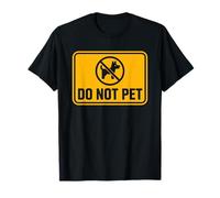 Do Not Pet Introverti Femme Enceinte Maître Chien Asocial T-Shirt