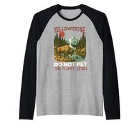 Do Not Pet The Fluffy Cows Yellowstone Bison National Park Manche Raglan