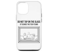 Do Not Tap on The Glass Funny Sound Booth Introverti Coque pour iPhone 12/12 Pro
