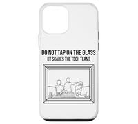 Do Not Tap on The Glass Funny Sound Booth Introverti Coque pour iPhone 12 Mini