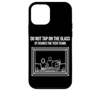 Do Not Tap on The Glass Funny Sound Booth Introverti Coque pour iPhone 12 Mini