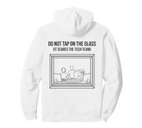 Do Not Tap on The Glass Funny Sound Booth Introverti Sweat à Capuche