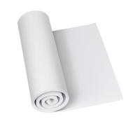 Do²ping Mousse EVA 8mm, 35.5 x 99cm Mousse EVA Blanc, EVA Foam Cosplay haute densité 86kg/m3 pour projet de bricolage de costume (8mm Blanc)