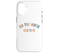 Do The Math 67 Meme Men Women Teacher Funny Six Seven Coque pour iPhone 16