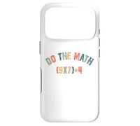 Do The Math 67 Meme Men Women Teacher Funny Six Seven Coque pour iPhone 17 Pro