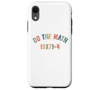 Do The Math 67 Meme Men Women Teacher Funny Six Seven Coque pour iPhone XR