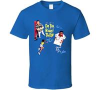 Do The Right Thing Movie Spike Lee S1 T Shirt Royal(Small)