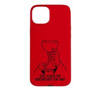 Do This in Memory of Me Eucharistie Catholic Mass Coque pour iPhone 15 Plus