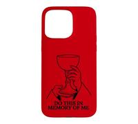 Do This in Memory of Me Eucharistie Catholic Mass Coque pour iPhone 15 Pro Max