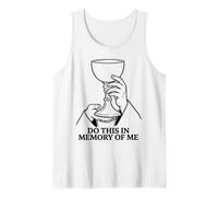 Do This in Memory of Me Eucharistie Catholic Mass Débardeur