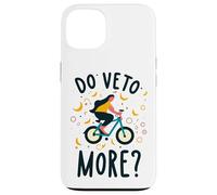 Do Veto More Veneto Frase Divertente Ragazza Cade Dalla Bici Coque pour iPhone 13