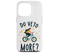 Do Veto More Veneto Frase Divertente Ragazza Cade Dalla Bici Coque pour iPhone 13 Pro