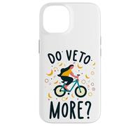 Do Veto More Veneto Frase Divertente Ragazza Cade Dalla Bici Coque pour iPhone 14
