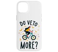 Do Veto More Veneto Frase Divertente Ragazza Cade Dalla Bici Coque pour iPhone 14 Plus