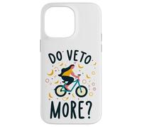 Do Veto More Veneto Frase Divertente Ragazza Cade Dalla Bici Coque pour iPhone 14 Pro Max