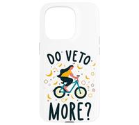 Do Veto More Veneto Frase Divertente Ragazza Cade Dalla Bici Coque pour iPhone 15 Pro