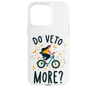 Do Veto More Veneto Frase Divertente Ragazza Cade Dalla Bici Coque pour iPhone 15 Pro Max