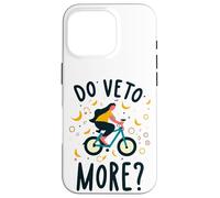 Do Veto More Veneto Frase Divertente Ragazza Cade Dalla Bici Coque pour iPhone 16 Pro