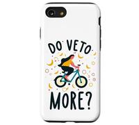 Do Veto More Veneto Frase Divertente Ragazza Cade Dalla Bici Coque pour iPhone SE (2020) / 7/8