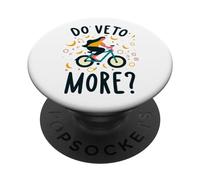 Do Veto More Veneto Frase Divertente Ragazza Cade Dalla Bici PopSockets PopGrip Adhésif