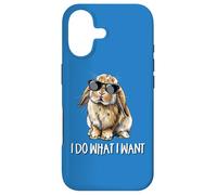 Do What I Want Mini Holland Lop Bunny Rabbit Lover Coque pour iPhone 17