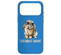 Do What I Want Mini Holland Lop Bunny Rabbit Lover Coque pour iPhone 17 Pro Max