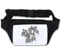 Do What Makes You Oh So Happy Sac banane Blanc