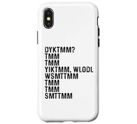 Do You Know The Muffin Man DYKTMM Vintage Funny Quote Coque pour iPhone X/XS