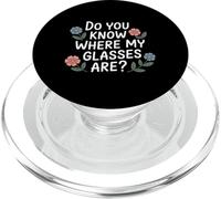 Do You Know Where My Glasses are Moment d'oubli |- PopSockets PopGrip pour MagSafe