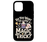 Do You Want to See A Magic Trick Magicien Illusionniste - Coque pour iPhone 12/12 Pro