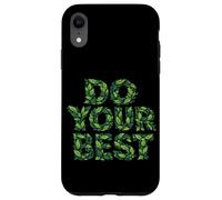Do Your Best Cub Scout Nature Design Leaf Art Coque pour iPhone XR